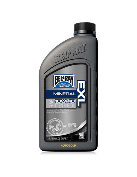 BEL-RAY EXL 10W-40 4T minerale - olio motore per moto 4 tempi 10W40