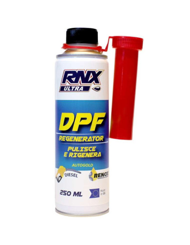 RNX ULTRA Dpf Regenerator (250ml) - additivo diesel rigenerante acceleratore rigenerazione - filtro antiparticolato FAP DPF
