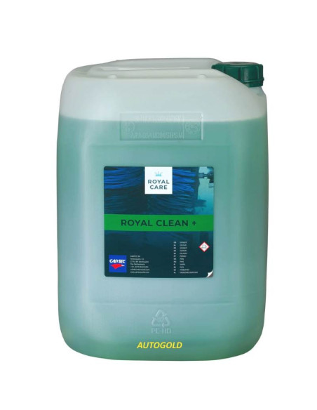 CARTEC Royal Clean+ (5 Lt) - shampoo acido anti calcare per autolavaggio
