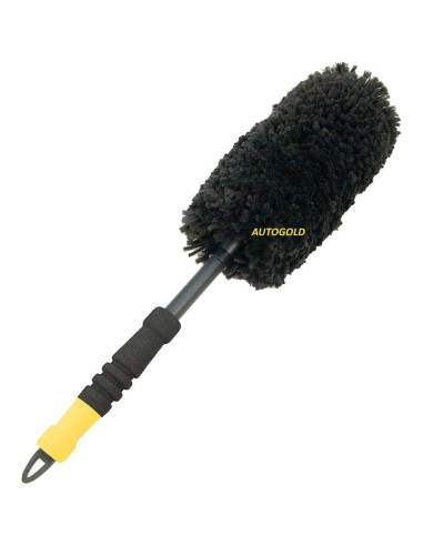 MEGUIARS Supreme Wheel Brush MEDIUM 37cm - spazzola antigraffio microfibra cerchi in lega