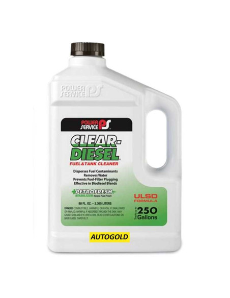 POWER SERVICE 1,89 Lt Clear Diesel - Additivo Pulitore Serbatoi anti acqua