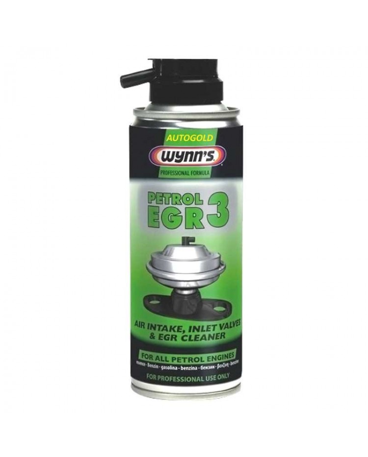 WYNN'S Petrol EGR Cleaner - Spray pulizia collettore aspirazione benzina valvola  EGR