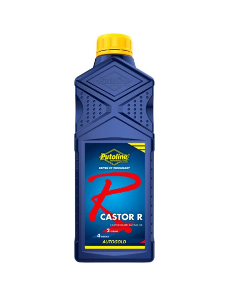 PUTOLINE Castor R olio motore 100% ricinato 2T 4T alte prestazioni