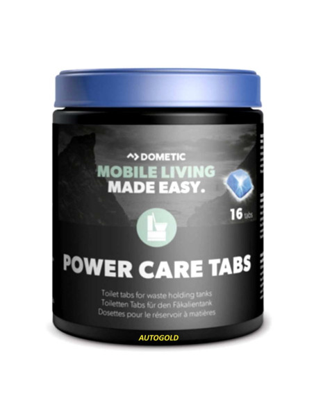 DOMETIC Power Care Tabs - pastiglia additivo WC disgregante camper roulotte