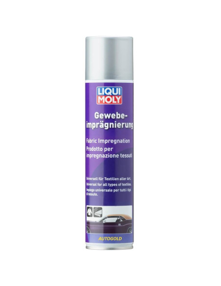 LIQUI MOLY 1594 spray impermeabilizzante impregnante protettivo tessuti interni esterni cabrio tendalini