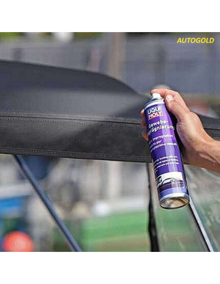 LIQUI MOLY 1594 spray impermeabilizzante impregnante protettivo tessuti interni esterni cabrio tendalini
