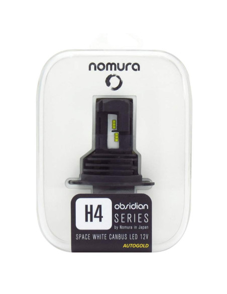 NOMURA H4 LED 6000K Obsidian Space CanBus - lampada alta luminosità
