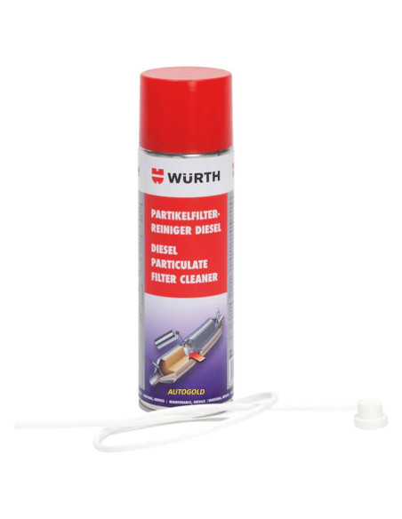 WURTH spray pulizia filtro antiparticolato diesel Fap Dpf + sondino