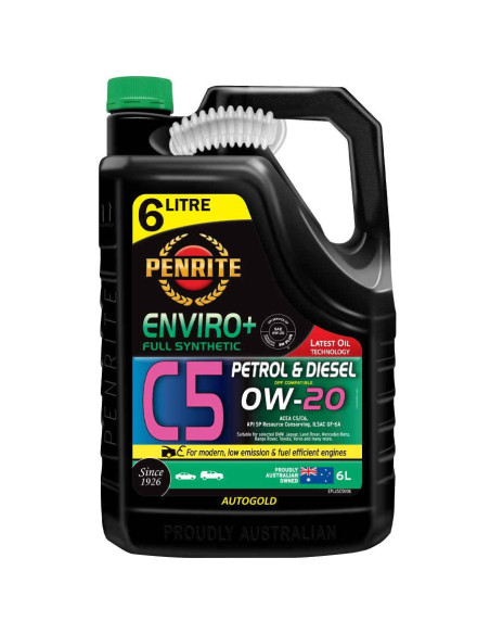 PENRITE Enviro+ C5 0W-20 olio motore 100% sintetico 0W20