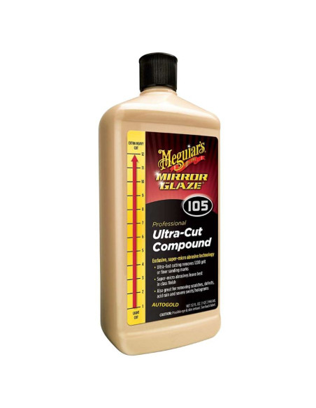 MEGUIARS M105 (946ml) Mirror Glaze Ultra Cut Compound ultrafine M10532