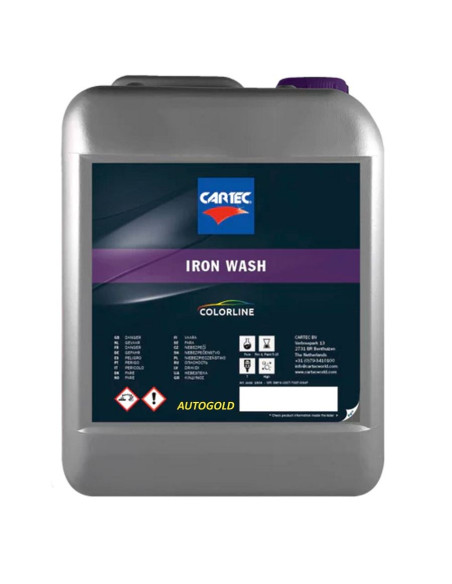 CARTEC Iron Wash (5 Lt) - pulitore decontaminante per tutte le superfici esterne