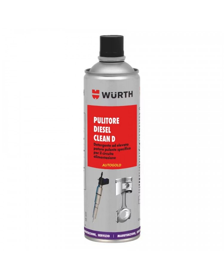 WURTH Carbo Clean D - additivo diesel pulitore iniettori gasolio