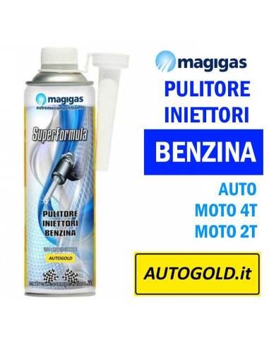 MAGIGAS SuperFormula pulitore iniettori benzina - additivo auto moto 2T 4T