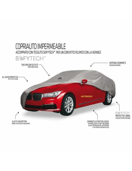 RONIN telo copriauto interno esterno antigraffio felpato - alta qualità