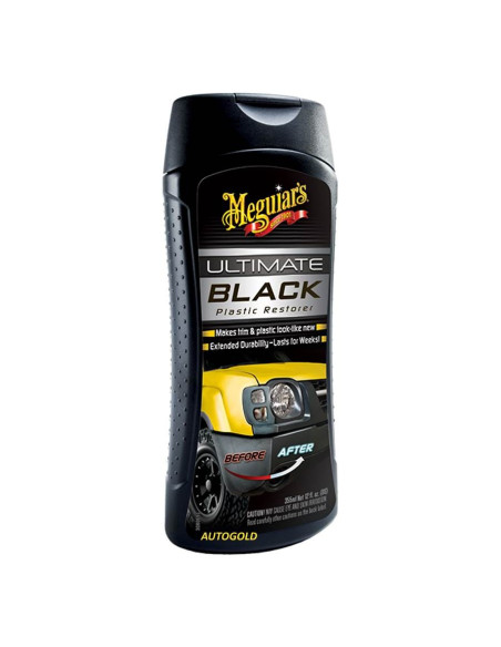 MEGUIARS Ultimate Black Plastic Restorer - rinnovante plastiche interne esterne  cruscotti fascioni G15812