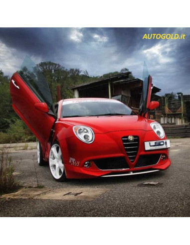 FIAT 500 ABARTH - LSD Doors - kit cerniere ali di gabbiano