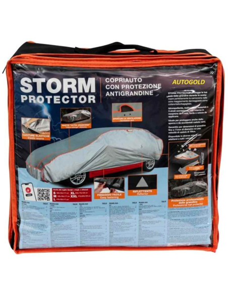 STORM PROTECTOR (S SUV) - Copriauto telo antigrandine antipioggia antineve copertura telo