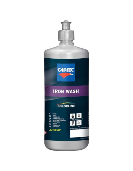 CARTEC Iron Wash (1 Lt) - pulitore decontaminante per tutte le superfici esterne