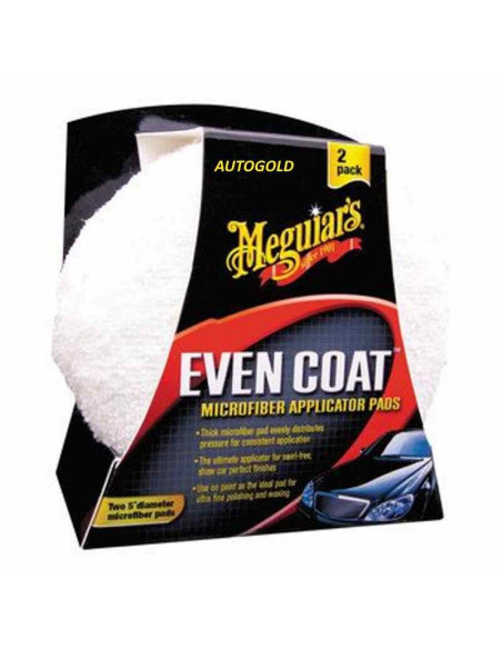 MEGUIARS Even Coat Applicator Pads - applicatori microfibra per cere e polish X3080