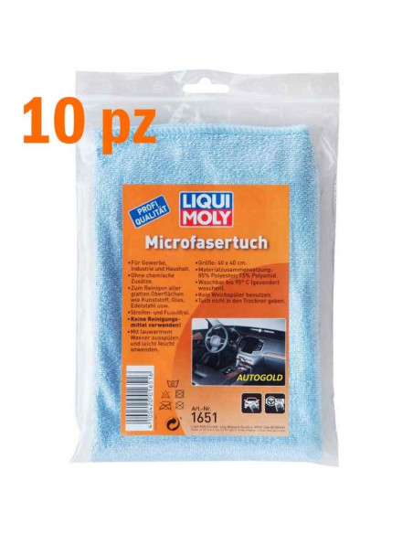 LIQUI MOLY 1651 (10 pz) Panno microfibra professionale