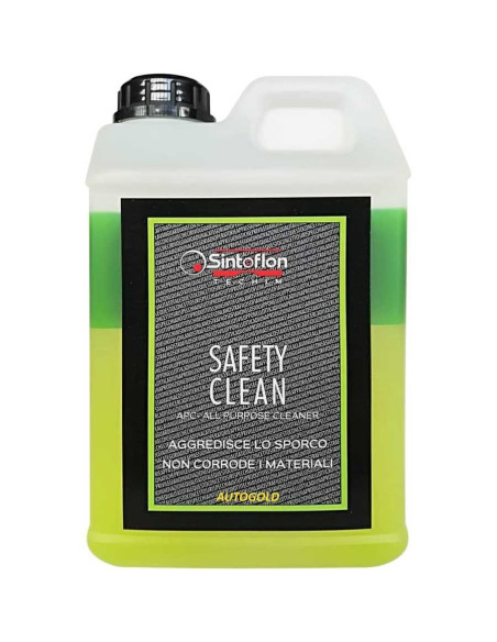 SINTOFLON Safety Clean (8 x 2 Kg) - sgrassante professionale bicomponente pulitore