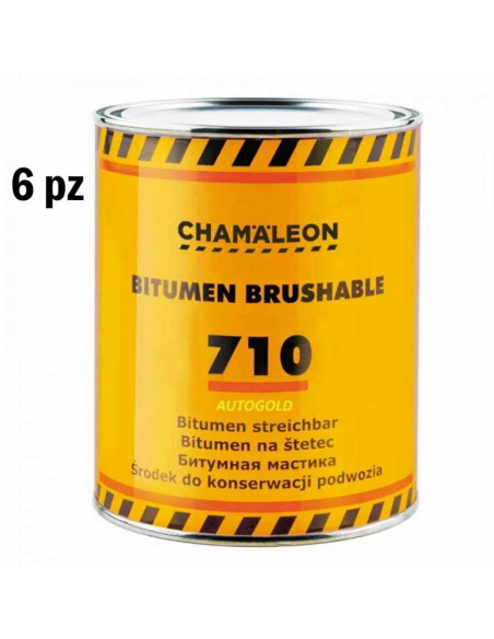 CHAMALEON Bitumen Brushable 710 (6 pz) - bitume a pennello protezione sottoscocca