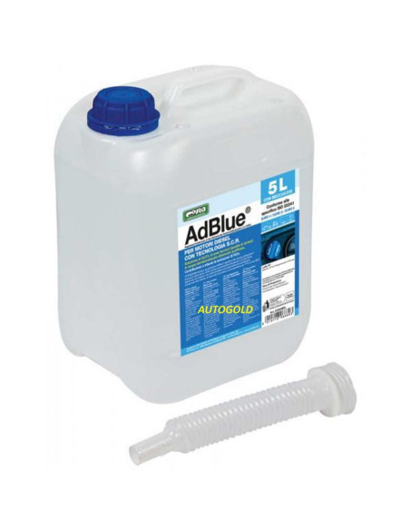 ADBLUE (5 Lt) additivo ricarica per sistemi SCR Diesel - Ad Blue
