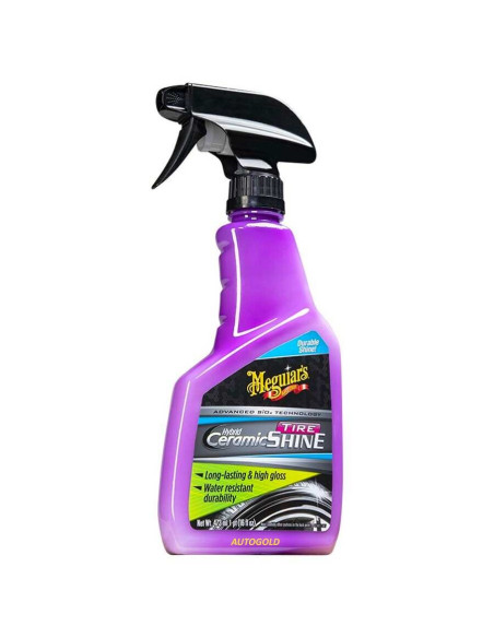 MEGUIARS Hybrid Ceramic Tire Shine - nerogomme professionale G230416EU