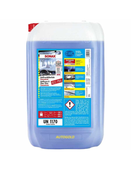 SONAX Additivo lavavetri INVERNALE (25 Lt) liquido antigelo concentrato 332705