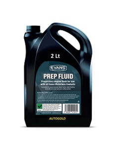 EVANS Prep Fluid (2 Lt) liquido lavaggio circuito radiatore - elimina acqua