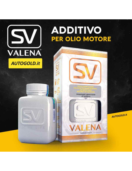 VALENA SV (motore) additivo antiattrito olio motore al rame (200ml)
