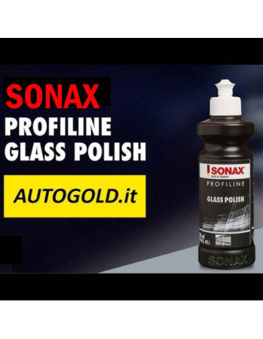 SONAX ProfiLine Glass Polish professionale per vetri - rimuovi graffi parabrezza (auto, camion, barche, camper) 273141