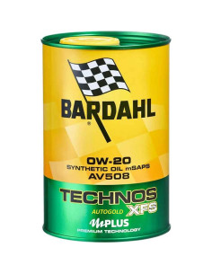 BARDAHL Technos XFS AV508 0W-20 olio motore sintetico ACEA C5 508.00 509.00 0W20
