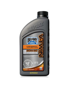 BEL-RAY V-Twin 20W-50 Mineral - olio motore 4T minerale 4 tempi 20W50