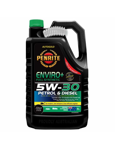 PENRITE Enviro+ 5W-30 Olio motore Longlife 5W30 Audi VW Bmw (5 LT) 100% sintetico