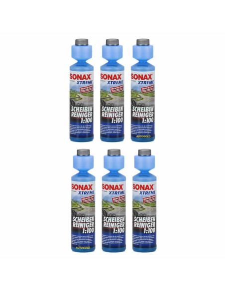 SONAX XTREME (6 pz) Additivo Nanotecnologico lavavetri 1:100 Idrorepellente antipioggia