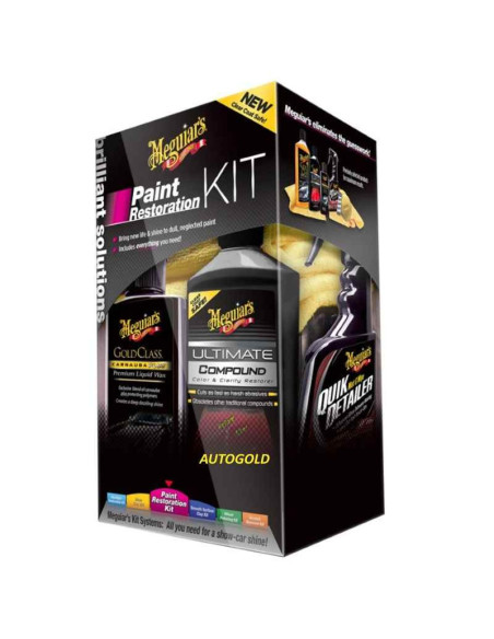 MEGUIARS Paint Restoration Kit - ripristino vernici trascurate