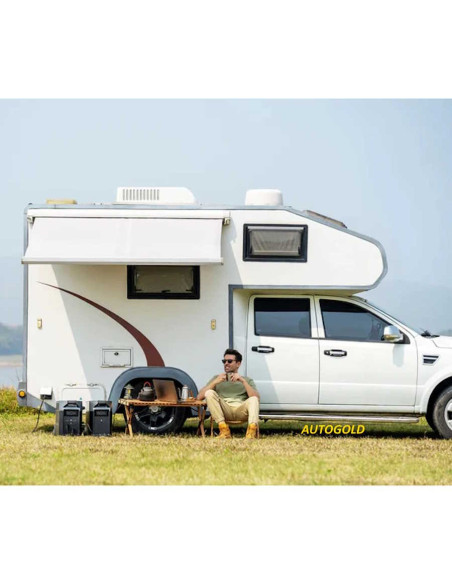 ECOFLOW Delta PRO - Power Station portatile 3600W camper roulotte campeggio