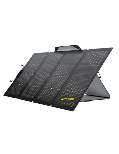 ECOFLOW - Pannello solare portatile bifacciale 220W - camper roulotte campeggio