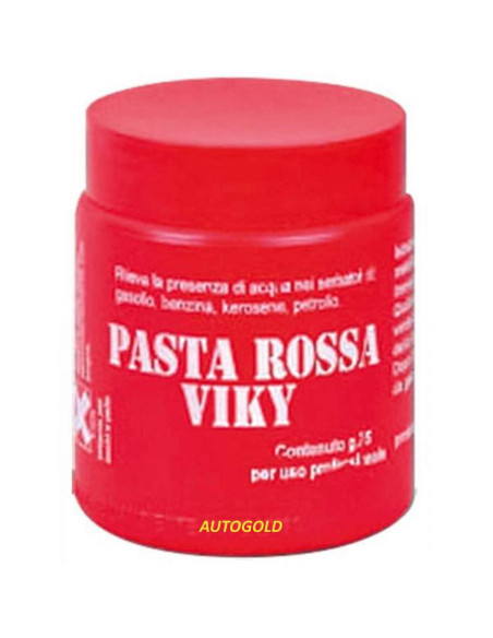 VIKY PASTA ROSSA - rilevatore acqua nei serbatoi diesel benzina kerosene