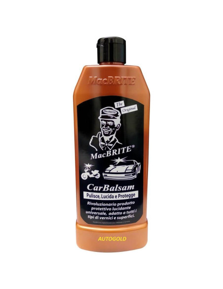 MACBRITE Car Balsam - balsamo pulitore protettivo lucidante AUTO