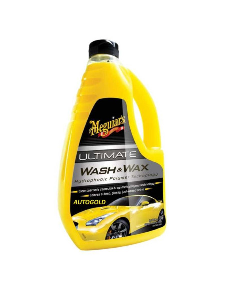 MEGUIARS Ultimate Wash & Wax -  Shampoo con cera 1,42 Lt