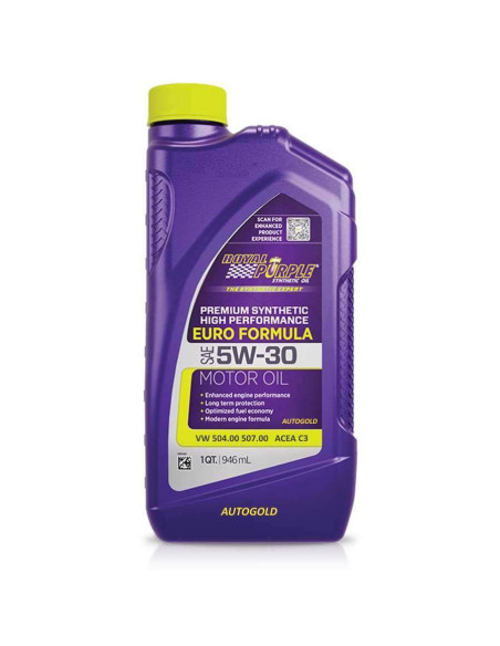 ROYAL PURPLE 5W-30 euro formula - olio motore VW 504.00 507.00 BMW 5W30