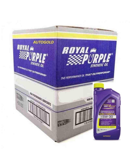ROYAL PURPLE 5W-30 euro formula (12 x 950ml) - olio motore VW 504.00 507.00 5W30