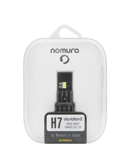 NOMURA H7 LED 6000K Obsidian 2 Space White CanBus - lampada alta luminosità