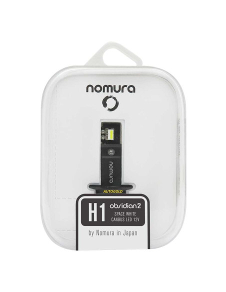 NOMURA H1 LED 6000K Obsidian 2 Space White CanBus - lampada alta luminosità