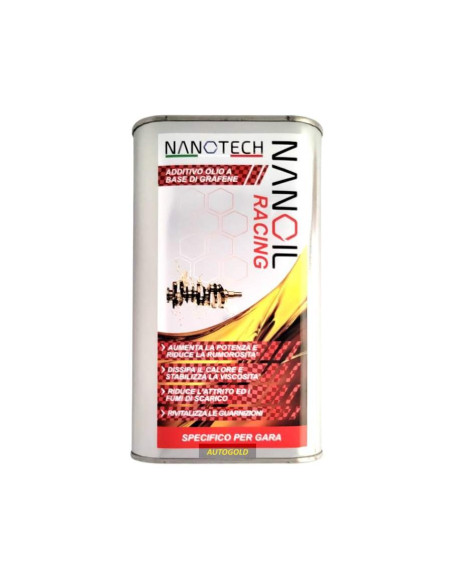 NANOIL Racing (250ml) additivo antiattrito al grafene alte prestazioni olio motore - per motori elaborati o da gara