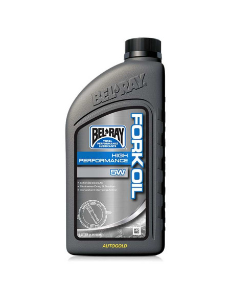 BEL-RAY Olio 5W forcella moto High Performance Fork Oil