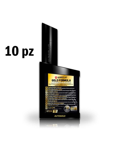 WARM UP Gold Formula (10 pz) - Additivo antiattrito olio motore GF250