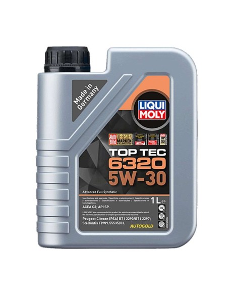 LIQUI MOLY 5W-30 Top Tec 6320 - olio motore Stellantis 5W30